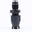 Adaptador compresión aluminio 1/4 macho negro