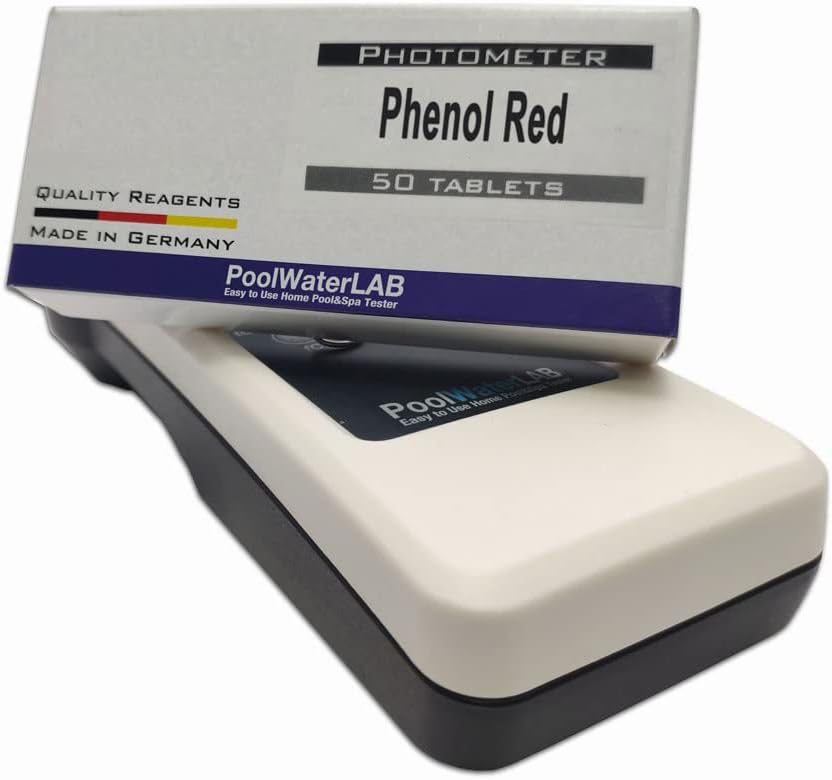 Reactivos para probador agua PoolWaterLAB Rojo fenol