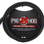 Cable instrumento tejido negro 3m/10ft 6.35mm