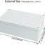 Caja eléctrica IP65 plástico 7.87x4.72x2.95 pulg