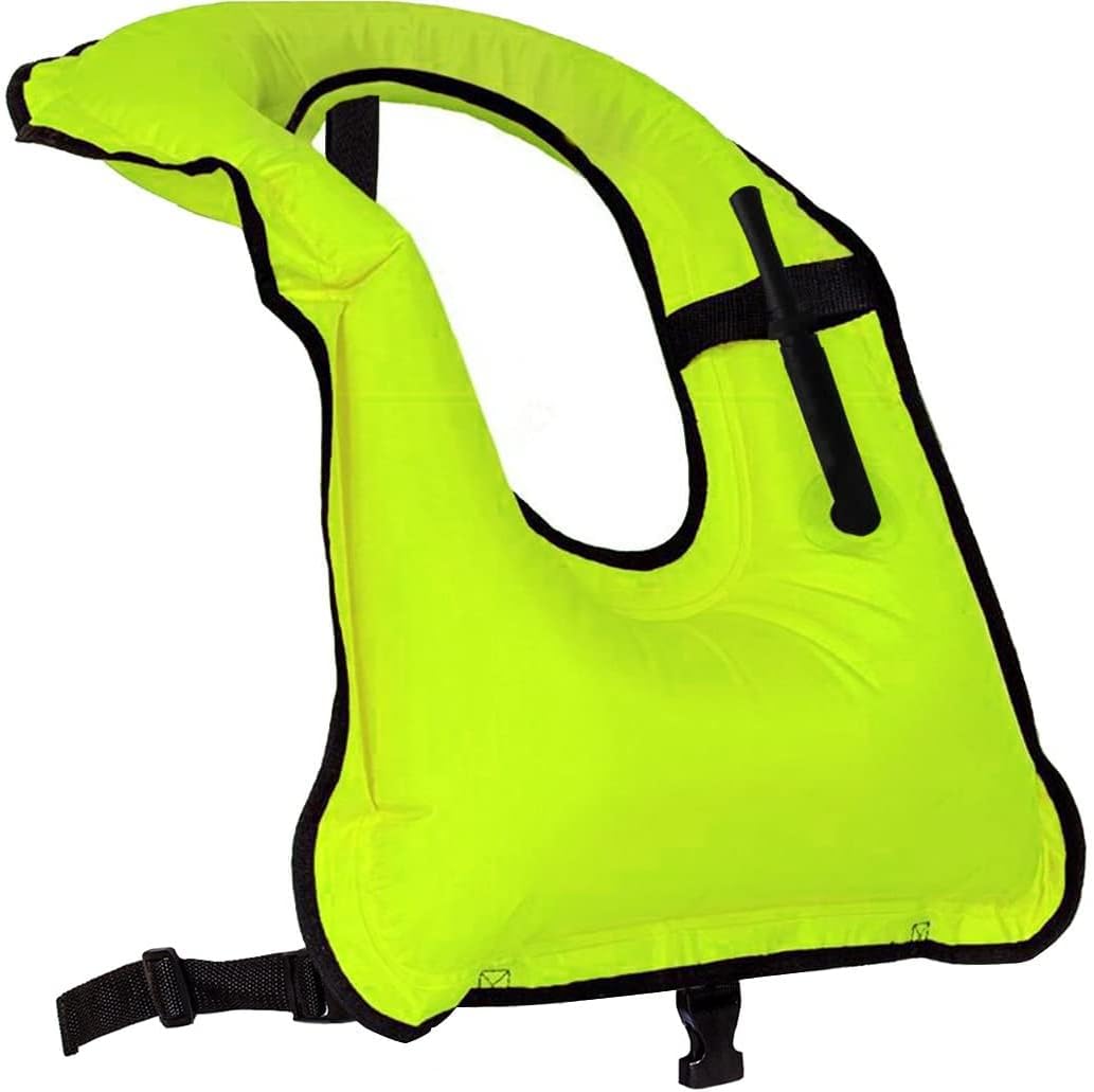 Chaleco inflable esnórquel para adultos 220lb