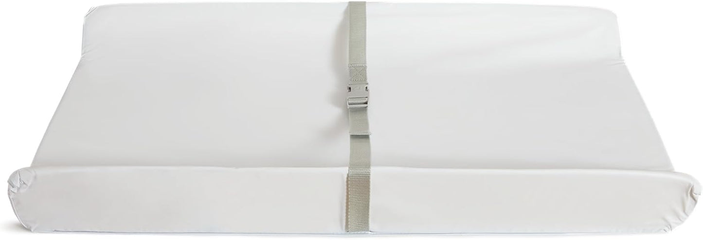 Cambiador pañales bebé impermeable contorneado blanco