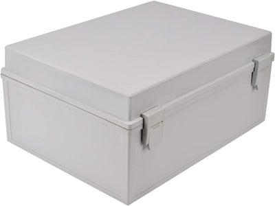 Caja conexiones plástico ABS IP65 impermeable 11.8x7.8x6.3pulg
