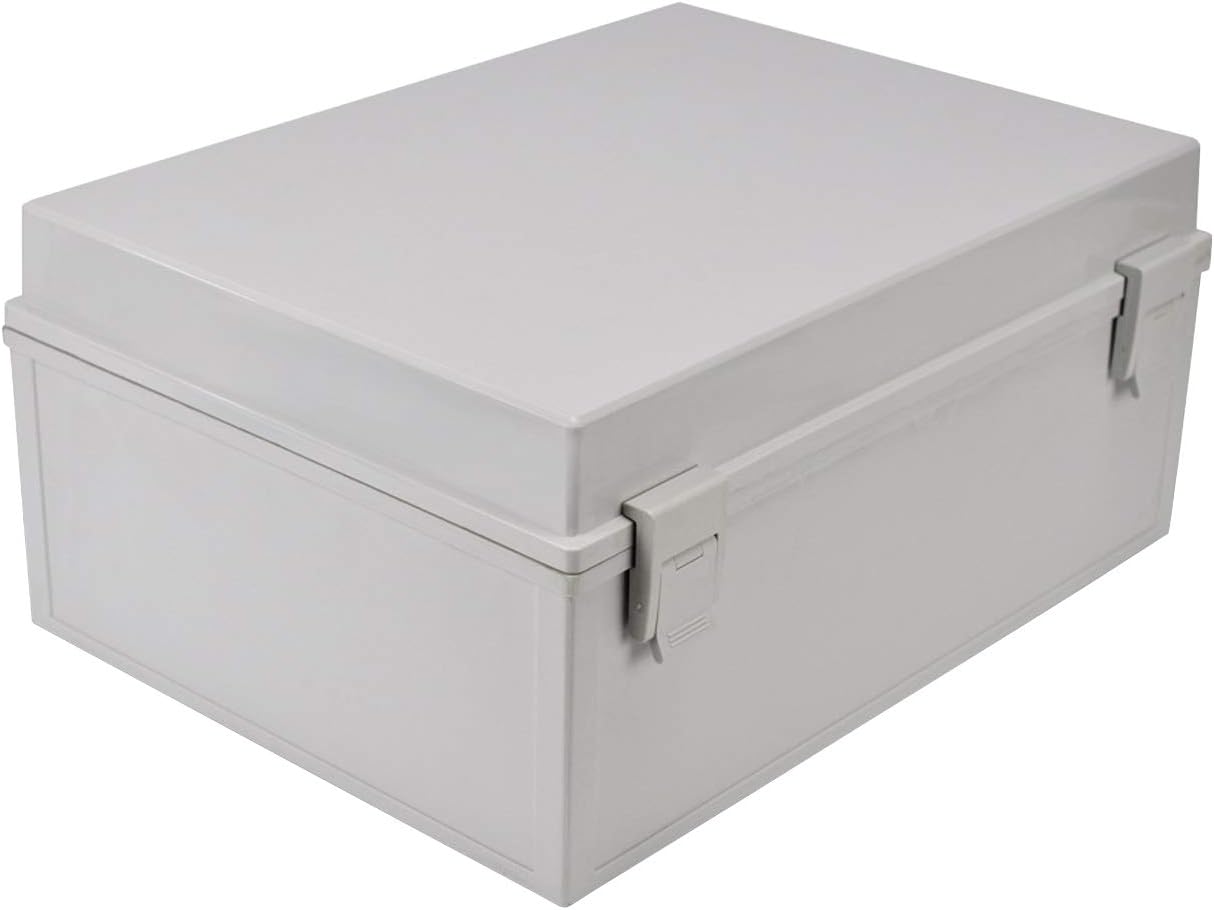 Caja conexiones plástico ABS IP65 15.7x11.8x7pulg