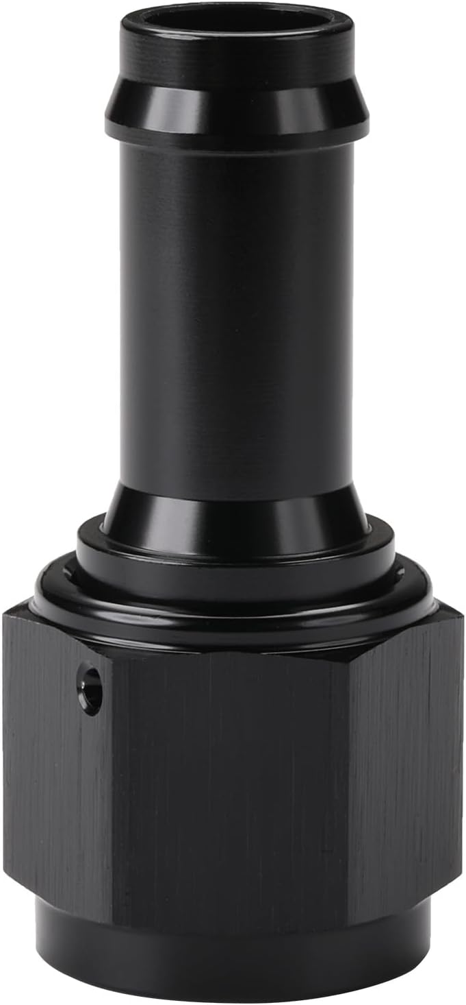 Adaptador manguera 1/2pulg aluminio negro
