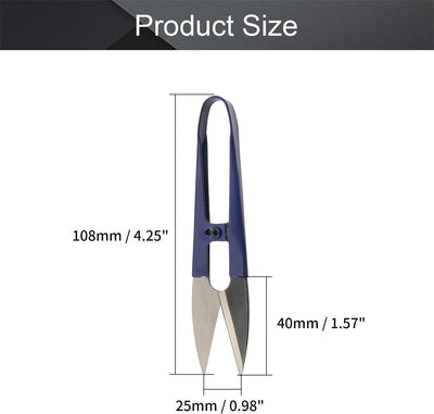 Cortador hilo 4.1pulg tijeras coser mini recortar bordados