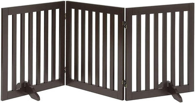 Puerta para mascotas 24pulg madera expandible interior