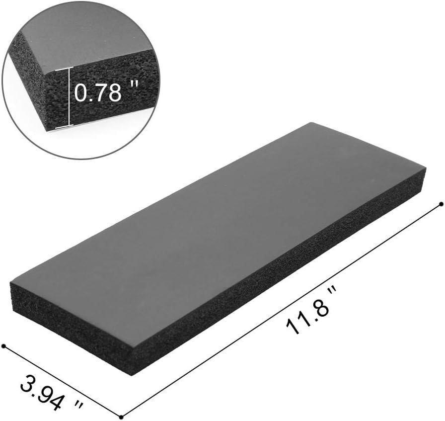 4 Protectores pared garaje autoadhesivos 11.8x3.9pulg
