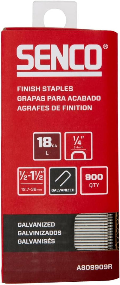 Grapas calibre 18 galvanizado 1/2-1 1/2 pulg 1000 pzas