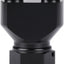 Adaptador tubería combustible aluminio negro 10AN a 6AN