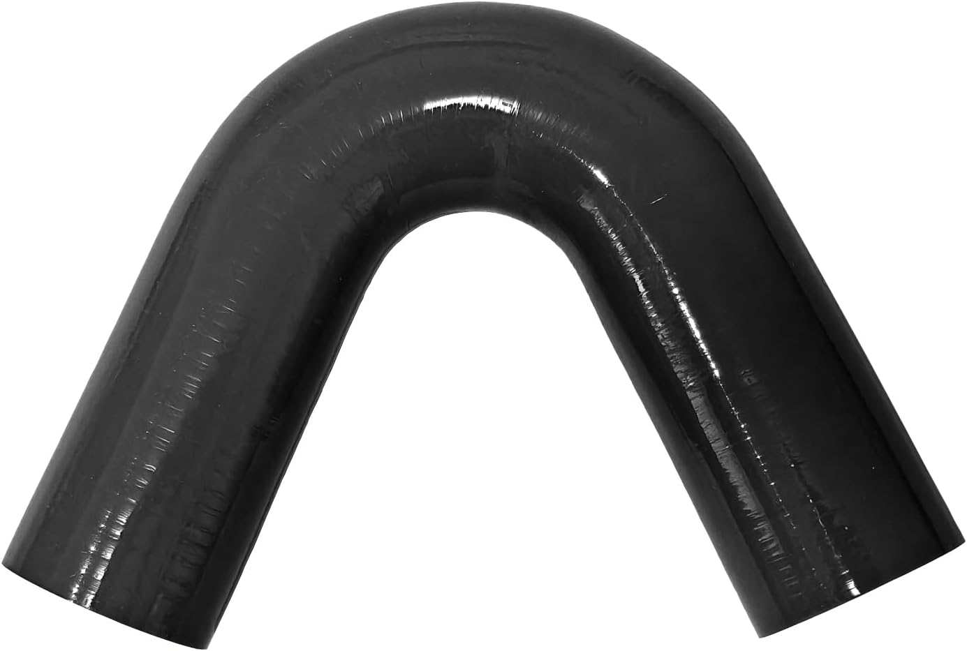 Manguera silicona con codo 135° 6" reforzada universal