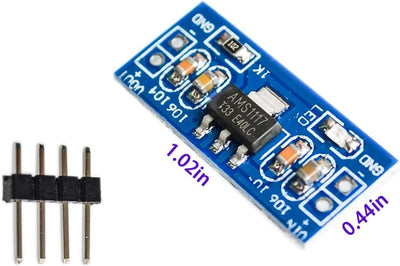 Módulo regulador AMS1117-3.3V DC-DC 4.75V-12V