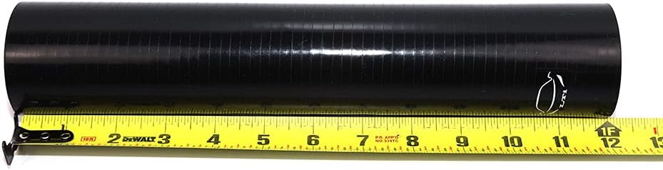 Manguera silicona 2" ID 4 capas reforzada negro