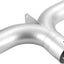 Codo escape universal tubo Y aluminizado 5"