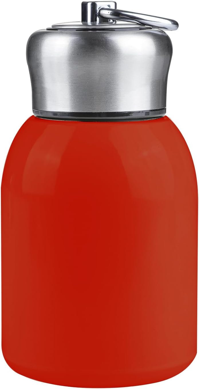 Taza térmica acero inox 304 10oz para niños y mujer rojo