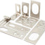 Soporte hierro tipo I y L para sensor inductivo M18L set 10