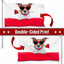 Bandera perro 3x5ft gafas sol San Valentín doble cara