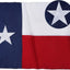 Bandera Texas 4x6" resistente estrellas cosidas ojales latón
