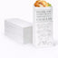 Bolsas papel resistente grasa 4lb 5.25x2.25x11pulg