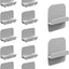 Clips sombrilla techo Tesla Model Y/3 gris