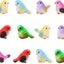 Figuras pájaros mini decoración casa muñecas jardín hadas