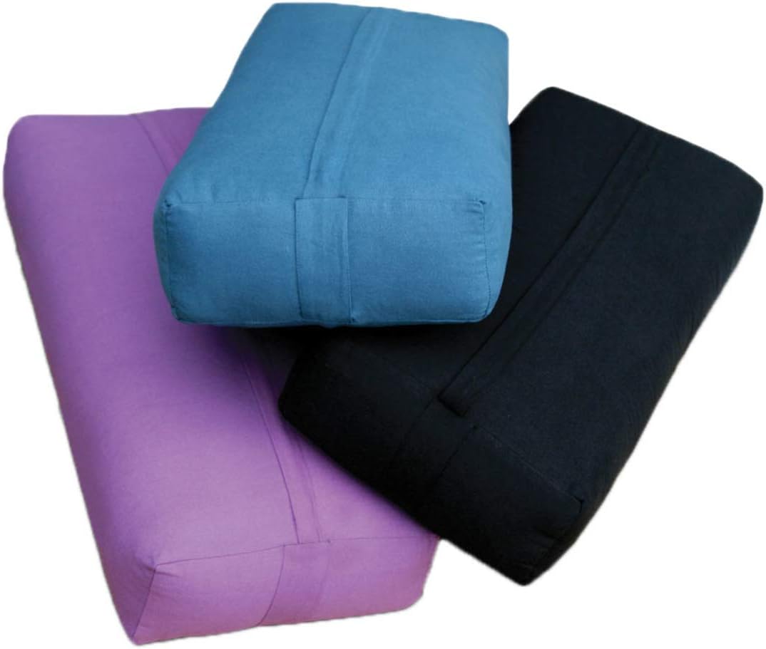 Cojín rectangular para yoga