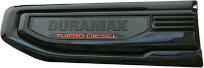 Set Emblemas Turbo Diesel Sierra 1500 2020-25 Negro