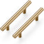 30 Tiradores Cajón 5pulg Acero Inox Bronce Champán