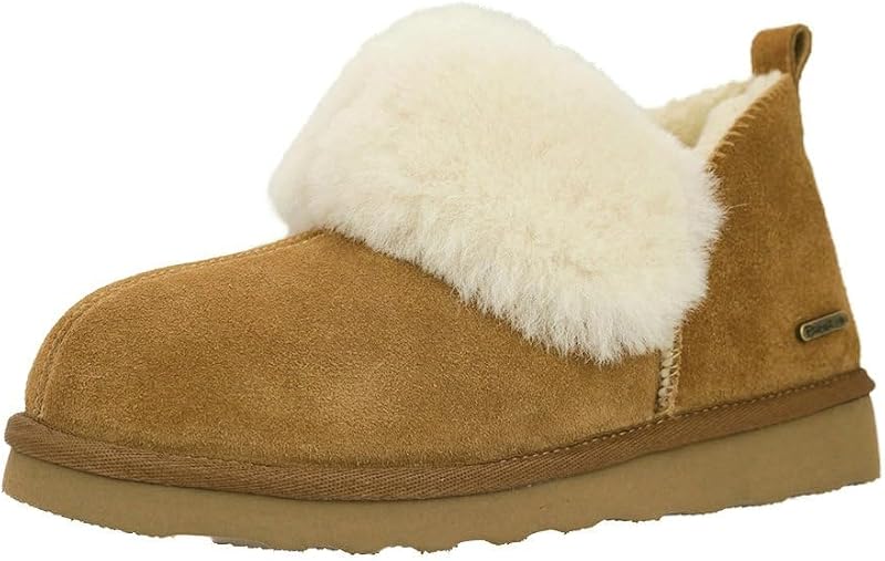 Botas ante genuino forro piel oveja viscoelástica mujer