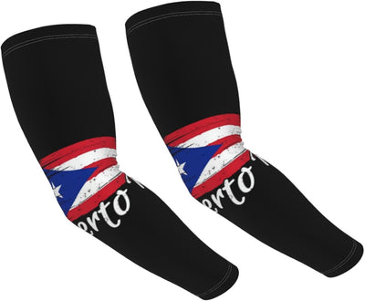 Mangas brazo bandera Puerto Rico deportes playa golf