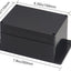Caja conexiones electrónica ip65 plástico negro 6.2x4.3x3.5pulg