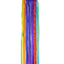 Mariposa y cinta windsock colorido medalion resina