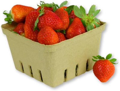 60 Pzas Canasta Frutas Verduras 1qt