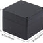 Caja eléctrica IP65 ABS plástico negra 4.72x4.72x3.54pulg