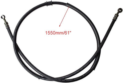 Tubo manguera freno hidráulico motocicleta Pit 61" negro