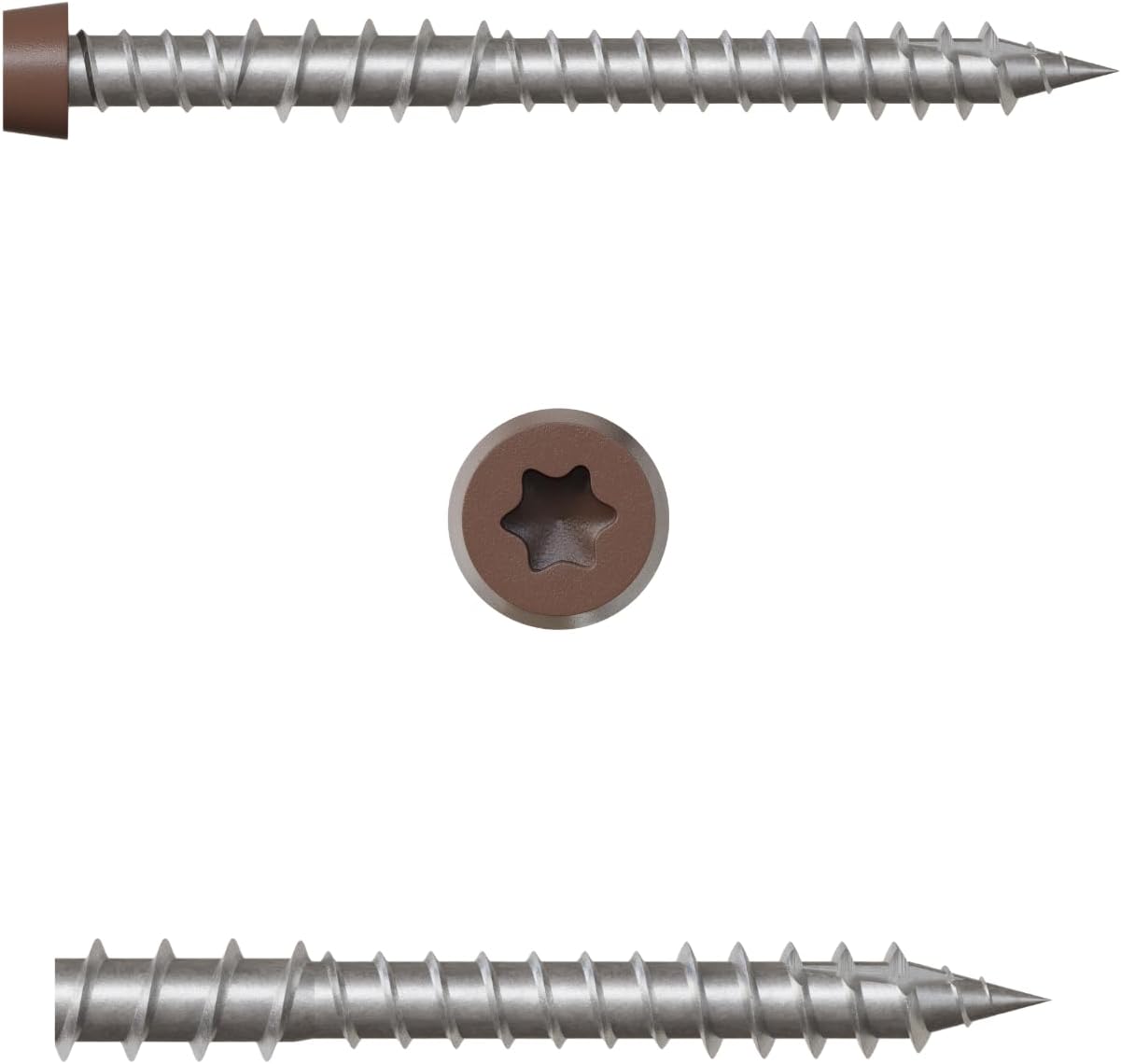 Tornillos acero inox T20 Star Drive autoperforantes