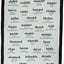 Toalla algodón palabras escocesas 18.89pulg regalo decorativo