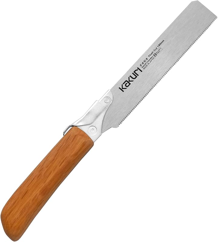 Sierra japonesa 7" carpintería mango roble rojo