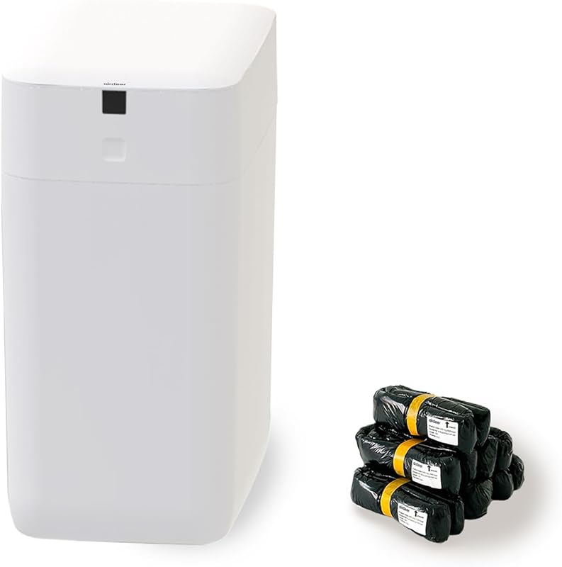 Bote basura inteligente 3gal autosellado sensor movimiento
