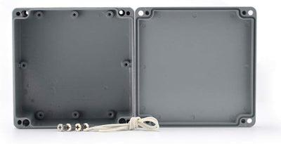 Caja conexiones aluminio IP66 impermeable 6x6x2.8pulg