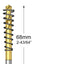 Set 6 brocas piloto titanio resorte llave para sierra agujero acero