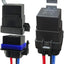 Set 2 Relés Automotrices 12V 40/30A 14 AWG Impermeable