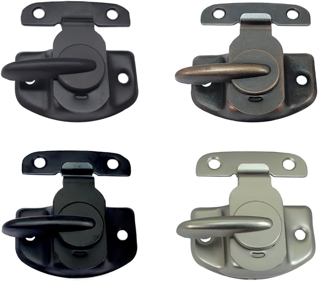 Cerradura protector ventanas níquel satinado pack 10