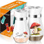 Salero y pimentero acero inox forma hongo cocina