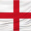 Bandera Inglaterra 3x5poliéster cabecera lona doble costura