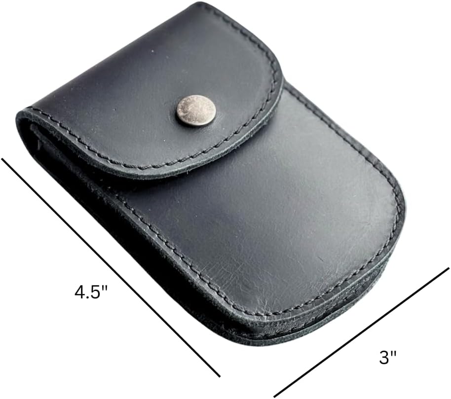 Funda cinturón cuero vaca EDC para cuchillo
