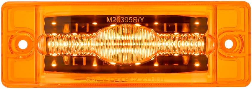 Luz marcadora gálibo LED 2x6" Ámbar