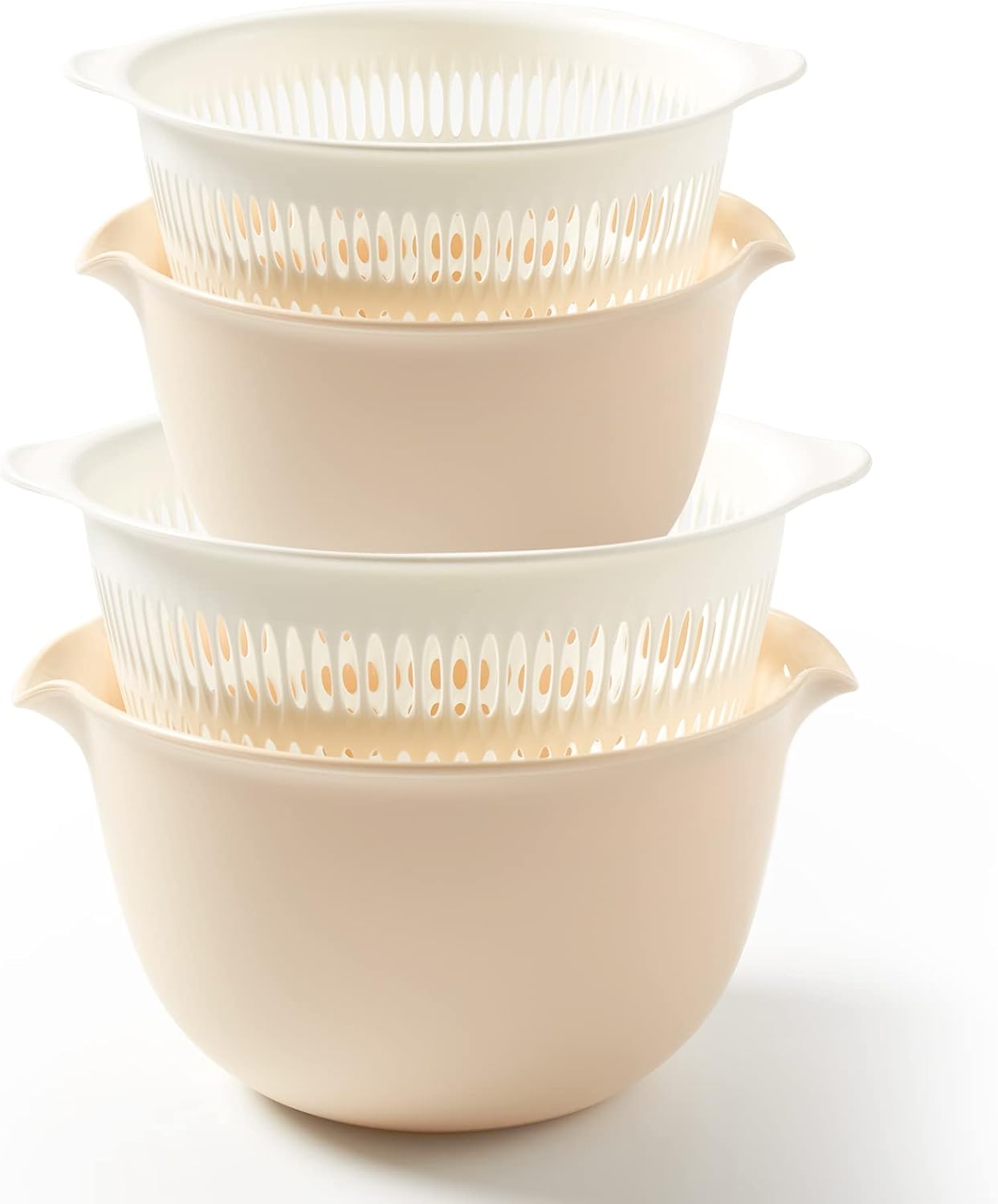 Set colador cocina 2en1 cesta frutas sin BPA