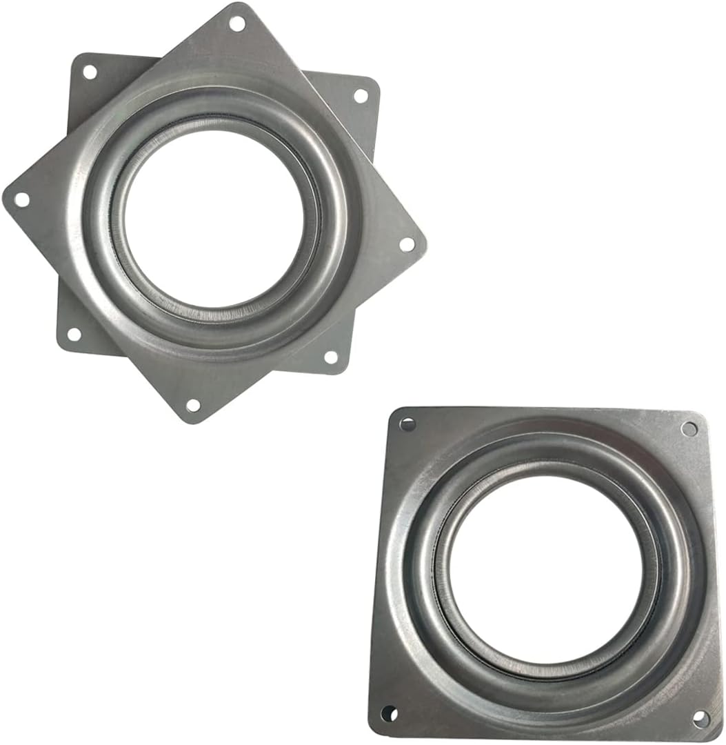 2 Pzas Rodamiento Tocadiscos Susan 4pulg Placa Giratoria