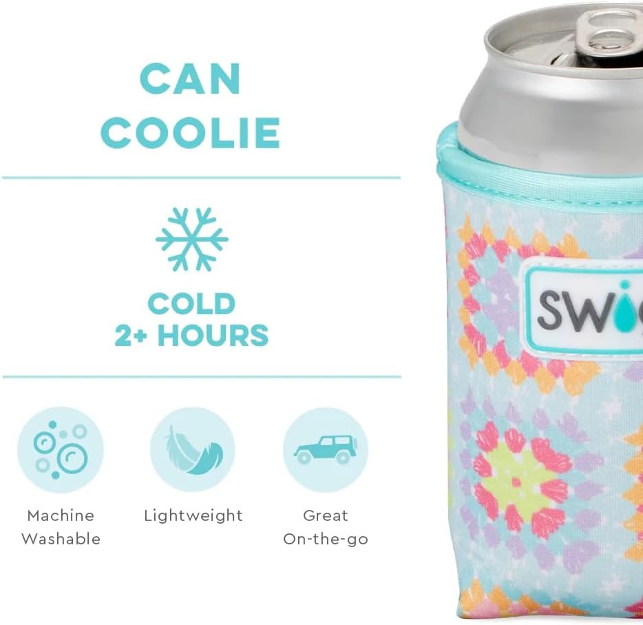 Enfriador latas 12oz neopreno con bolsillo cubiertas botellas